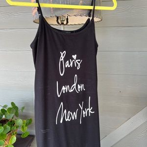 Long tank top